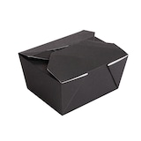 thumbnail of Cajas Americanas Microondables 'Thepack' 780 Ml 230 + 12Pp G/M2 11,3X9X6,3 Cm Negro Cartón Ondulado Nano-Micro (500 Unidades)