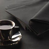 thumbnail of Nappe en soft aspect tissu noir en rouleau 1,20 x 25 m