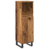 thumbnail of vidaXL Badschrank Altholz-Optik 30x30x100 cm Holzwerkstoff