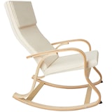thumbnail of tectake Mecedora Roca de madera de abedul 150kg  Beige