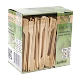 thumbnail of BIO Foodmarker aus Bambus Länge: 9 cm VEGAN Bambusspieße 250 Stück