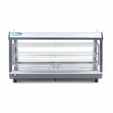thumbnail of Verwarmde Voedselvitrine 186L, 121,5cm, 3 Schappen, Schuifdeuren, LED-verlichting, Analoog | Maxima