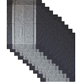 thumbnail of 10 Stück Geschirrtücher, ca. 50 x 70 cm, 100% Baumwolle, Geschirrtuch, Trockentuch, grau gemustert
