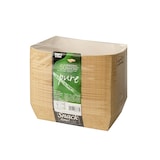 thumbnail of Papstar Barquette snack en carton fibres vierges 4 cm x 11 cm x 16 cm x 400