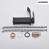 thumbnail of ROSA | Torneira de banheiro cascata de hotel premium preta | Torneira misturadora para cozinha em aço inox | Torneira de design quadrado