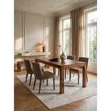 thumbnail of Esstisch Massivholz 160x80 cm | Sheesham Holztisch Rechteckig | Dunkelbraun | Handarbeit | NAKO Kollektion | Kadima Design