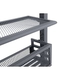 thumbnail of Tarrington House Barbecue paviljoen Maduro, staal/polyester, 1.53 x 2.41 m, met ventilatie, waterafstotend, donkergrijs