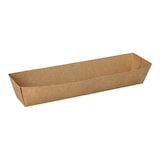 thumbnail of 50 Snacktrays, Pappe "pure" 3 cm x 3,3 cm x 18,5 cm braun