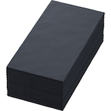 thumbnail of Duni Bio Dunisoft® Serviette 40 x 40 cm Schwarz, 360 Stk/Krt (6 x 60 Stk)