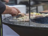 thumbnail of PURLINE Barbecue in acciaio corten con piastra e griglia EFP56CO
