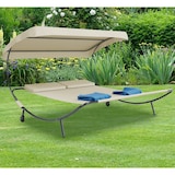 thumbnail of VCM Sonnenliege Bindox Creme H. 137 x B. 180 x T. 200 cm