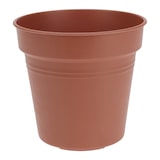 thumbnail of 3 Blumentöpfe Pflanzenkübel 13x14cm Plastik Braun Blumentopf Blumenkübel Pflanzkübel Deko Garten Pflanzgefäß Plant Pot