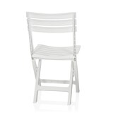 thumbnail of Gartenstuhl / Klappstuhl TRAVANO Kunststoff weiß hjh LIVING