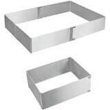 thumbnail of METALTEX   Kuchenrahmen rechteckig Edelstahl rostfrei