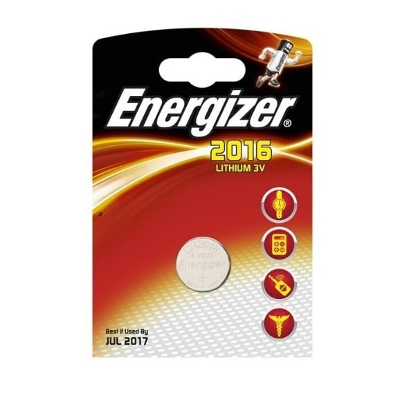 Energizer Lithium 3V Nicht wiederaufladbare Batterie 1 x CR2016 Lihtium