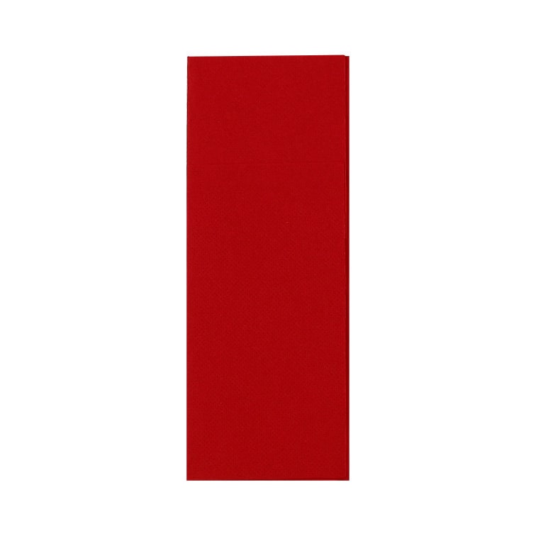MONOUSO - Zakvouw papieren servet Rood 32x40cm (30 stuks)