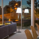 thumbnail of Lumisky STANDY E27 Stehleuchte mit Netzanschluss, 150 cm hoch Stahl Grau