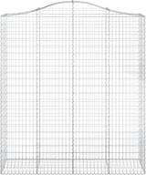 thumbnail of vidaXL Gabionen mit Hochbogen 9 Stk. 200x50x220/240cm Verzinktes Eisen