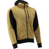 thumbnail of Fleece Kapuzenpulli, Hoodie mit Reißverschluss SARNA khaki/schwarzGr. S