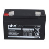 thumbnail of pbq 3.5-4 4V 3,5Ah kompatibel Sonnenschein A504 3,5S Akku Handlampe