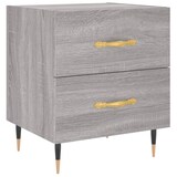 thumbnail of vidaXL Nachttische 2 Stk. Grau Sonoma 40x35x47,5 cm Holzwerkstoff
