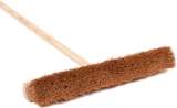 thumbnail of Saalbesen Kokosbesen 40cm Breit mit Stiel 160cm Lang Stielloch Kokos Borsten Besen Naturfaser Kehrbesen braun