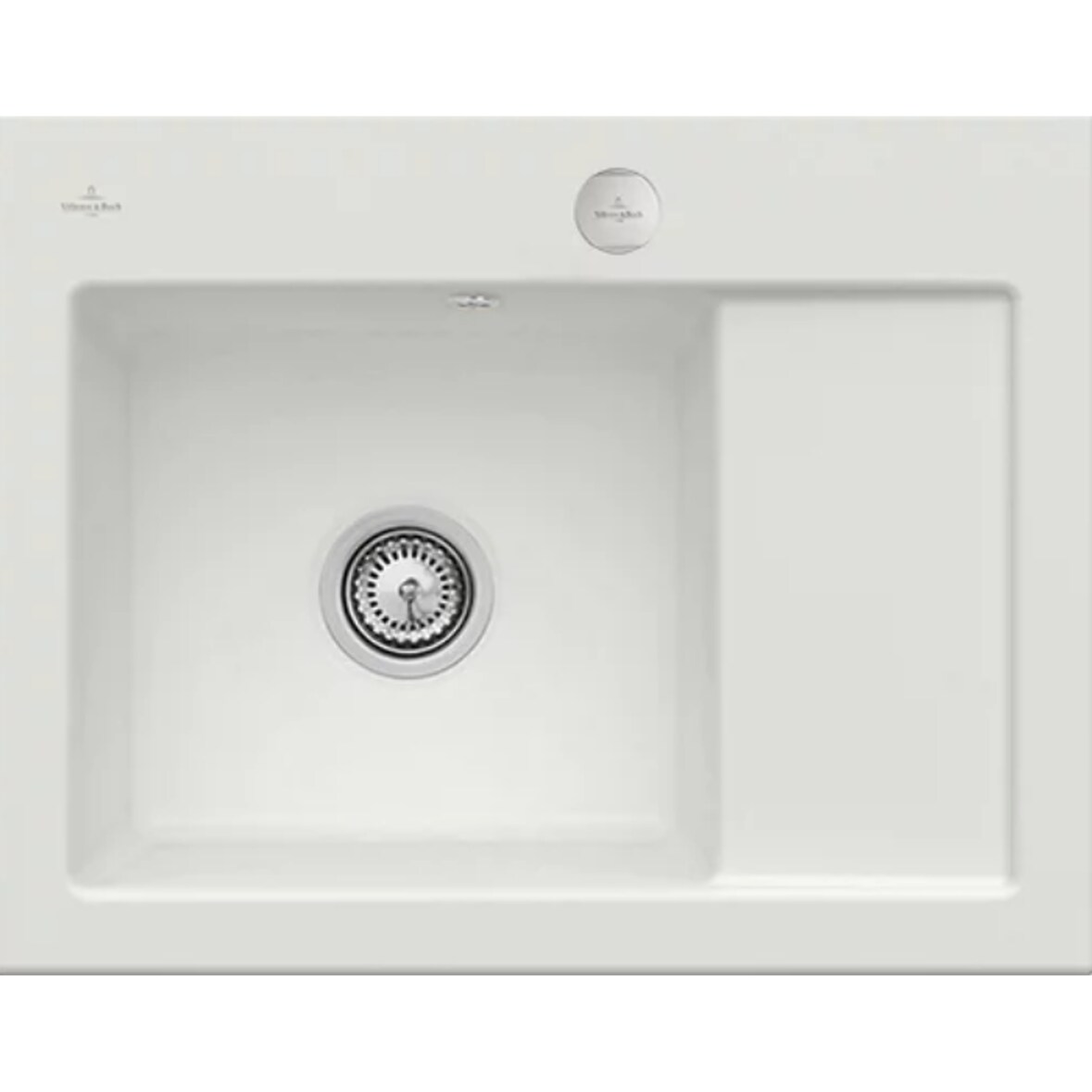 Villeroy&Boch Spülbecken, Küchenspüle Subway 45 Compact Steam 650x510mm, Unteschrankbreite 45cm