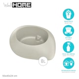 thumbnail of WellHome - Blumentopf aus Rotationsgeformtes Polyethylen 8L 50x40x24cm in farbe Sandweiß - Yeke