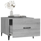thumbnail of vidaXL Couchtische mit Metallbeinen 2 Stk. Grau Sonoma 50x50x40 cm