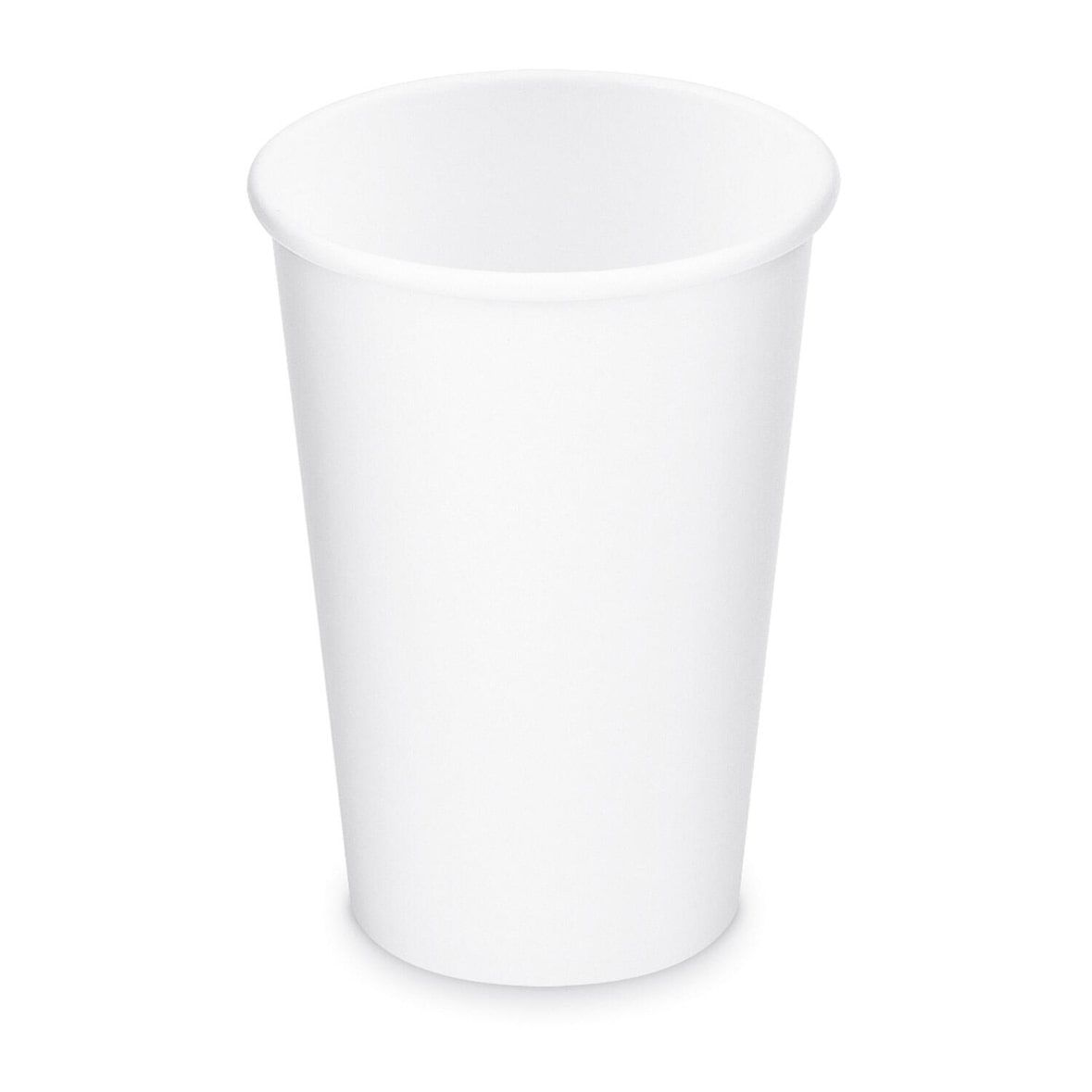 40x Heiß- und Kaltgetränkebecher Pappbecher weiß 250ml 330ml O 80mm,.