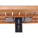 thumbnail of METRO Professional Tavolo da bistrot Lynx, alluminio/legno di eucalipto, 60 x 60 cm, quadrato, nero