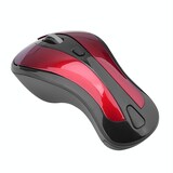 thumbnail of Souris Sans Fil Ultra-Minces 1600 DPI 7 Boutons Ergonomique Gaming Blanc Rouge Noir + Rouge YONIS