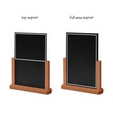 thumbnail of Showdown Tischaufsteller Natura - DIN A4 - Holz - Dunkelbraun