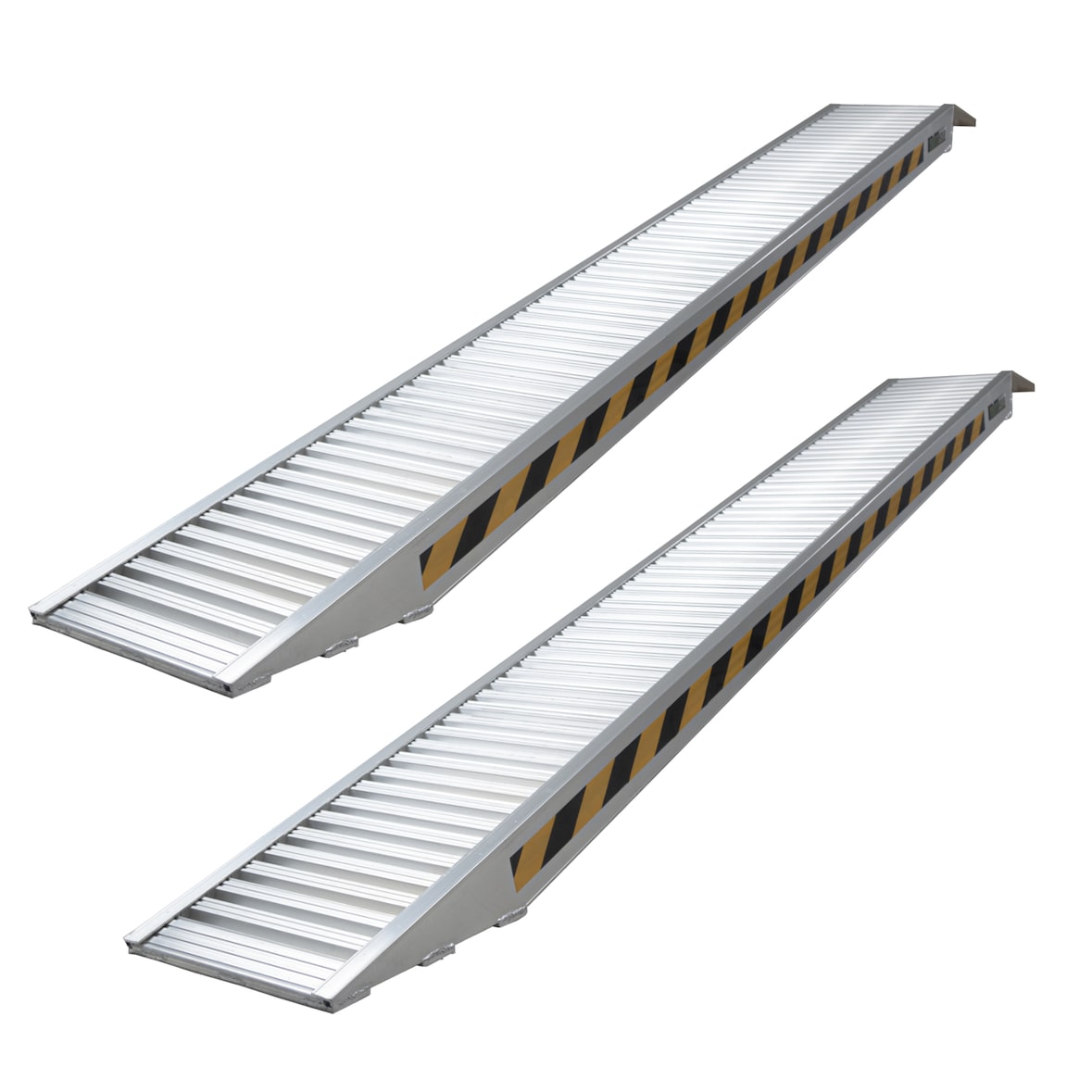 TRUTZHOLM 2 x Schwerlastrampen 265 cm 3300kg/Paar Alu 35 cm Breite geriffelt Rampen Verladerampen