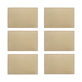 thumbnail of Novastyl - Lot 6 set de table ourlet 45x30cm en jute naturel avec contour marron