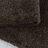 thumbnail of Teppich Schlafzimmer Hochflor Unifarben Samtweich Waschbar Strapazierfähig Wohnzimmer Braun 280x370 cm – SALZACH von Kadima Design