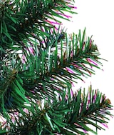 thumbnail of vidaXL Künstlicher Weihnachtsbaum Schillernde Spitzen Grün 180 cm PVC