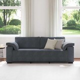 thumbnail of vidaXL 3-Sitzer-Sofa Dunkelgrau 220x77x82 cm Samt