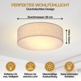 thumbnail of Deckenlampe Sternenhimmel 30cm weiß