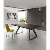 thumbnail of Bridge - Vaste tafel (160 x 90 cm) in zwart eikenfineer