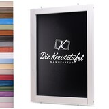 thumbnail of Kreidetafel mit Holzrahmen / Steingrau 50x70cm