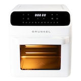 thumbnail of Grunkel - Freidora aire blanca 12L - Panel control digital multifunción y ventanal visualización retroiluminada. Temporizador 60 min. 12 programas.