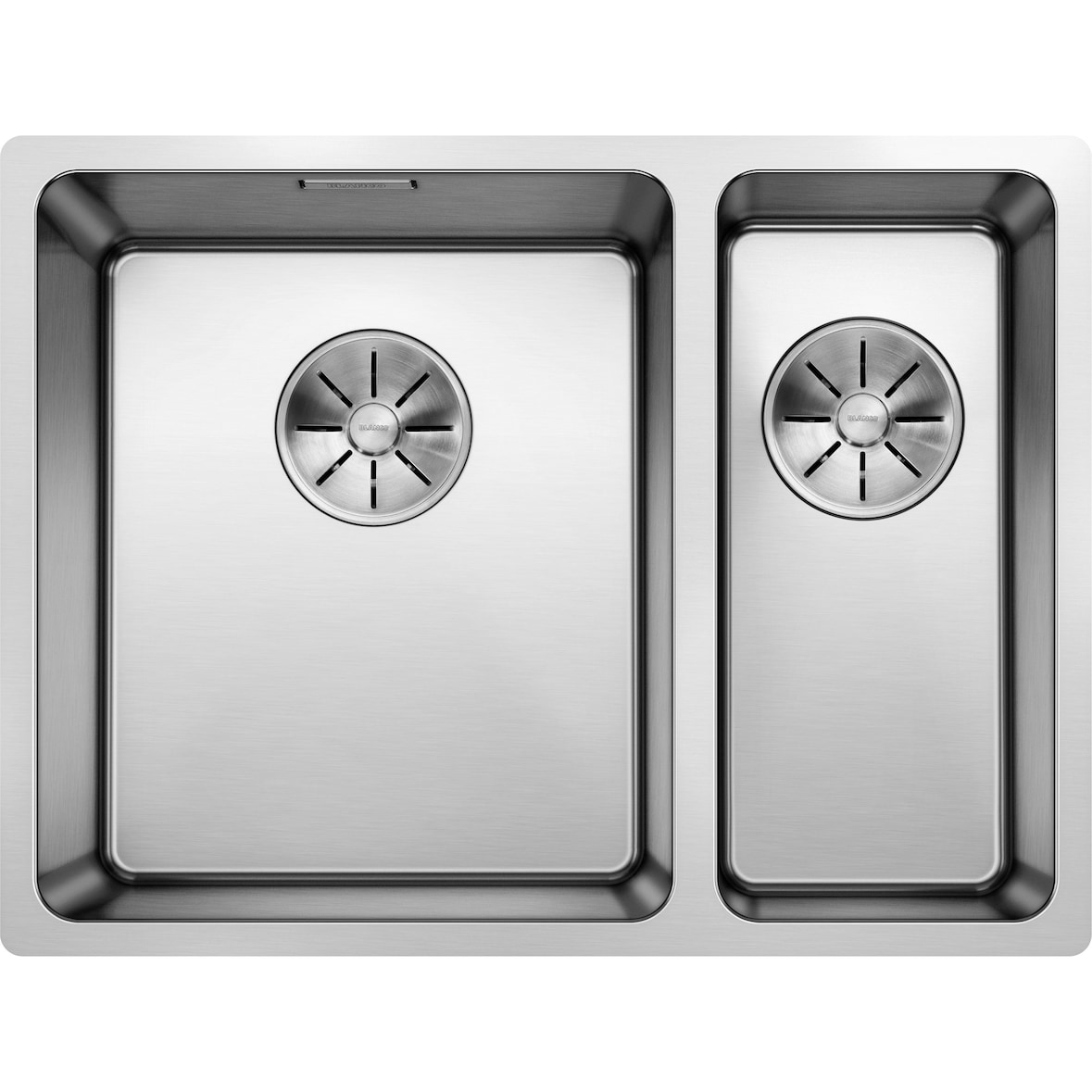 BLANCO ANDANO 340/180-U Unterbauspüle / Edelstahl / Links / Stopfen -