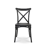 thumbnail of Chaise noire style BISTROT en résine polypropylène