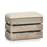 thumbnail of Sitztruhe m. Flascheneinteilung, Holz 40x20,5x29