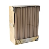 thumbnail of Starpak 50 Leuchterkerzen Ø 2,2 cm · 25 cm puder