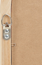 thumbnail of Helloshop26 - Moderner dekorativer Wandspiegel 90 x 60 cm Naturfinish