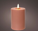 thumbnail of Flammenlose LED Kerze 12cm Timer Outdoorkerze Stumpenkerzen Tischkerzen Warmweiß Dekokerzen Kerzen Timerfunktion Kunstkerze Braun Warm Weiß