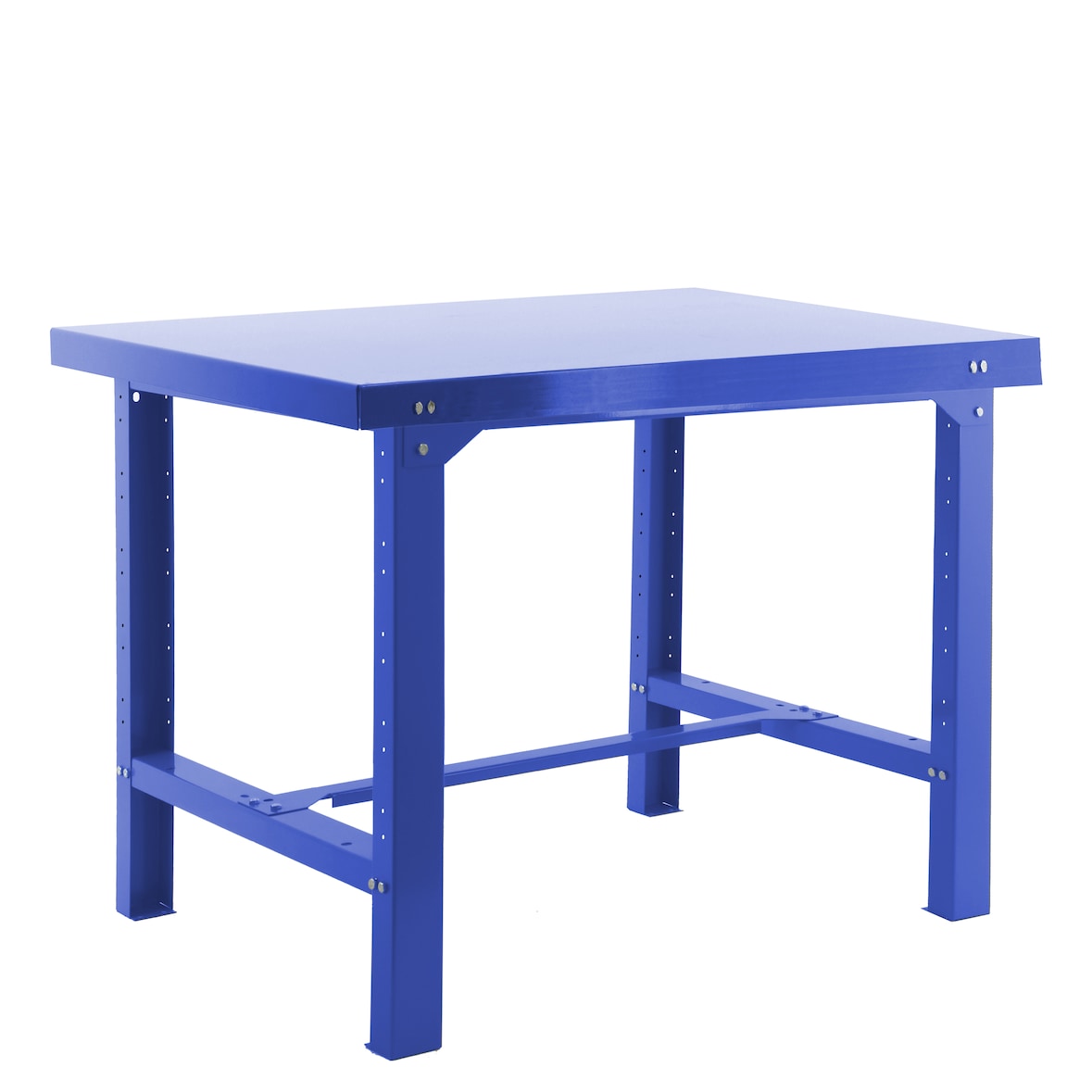 SimonRack Werktafel voor werkplaats, 1200x730 mm, Metalen werkblad, Draagvermogen 600 kg, Blauw - BT-6
