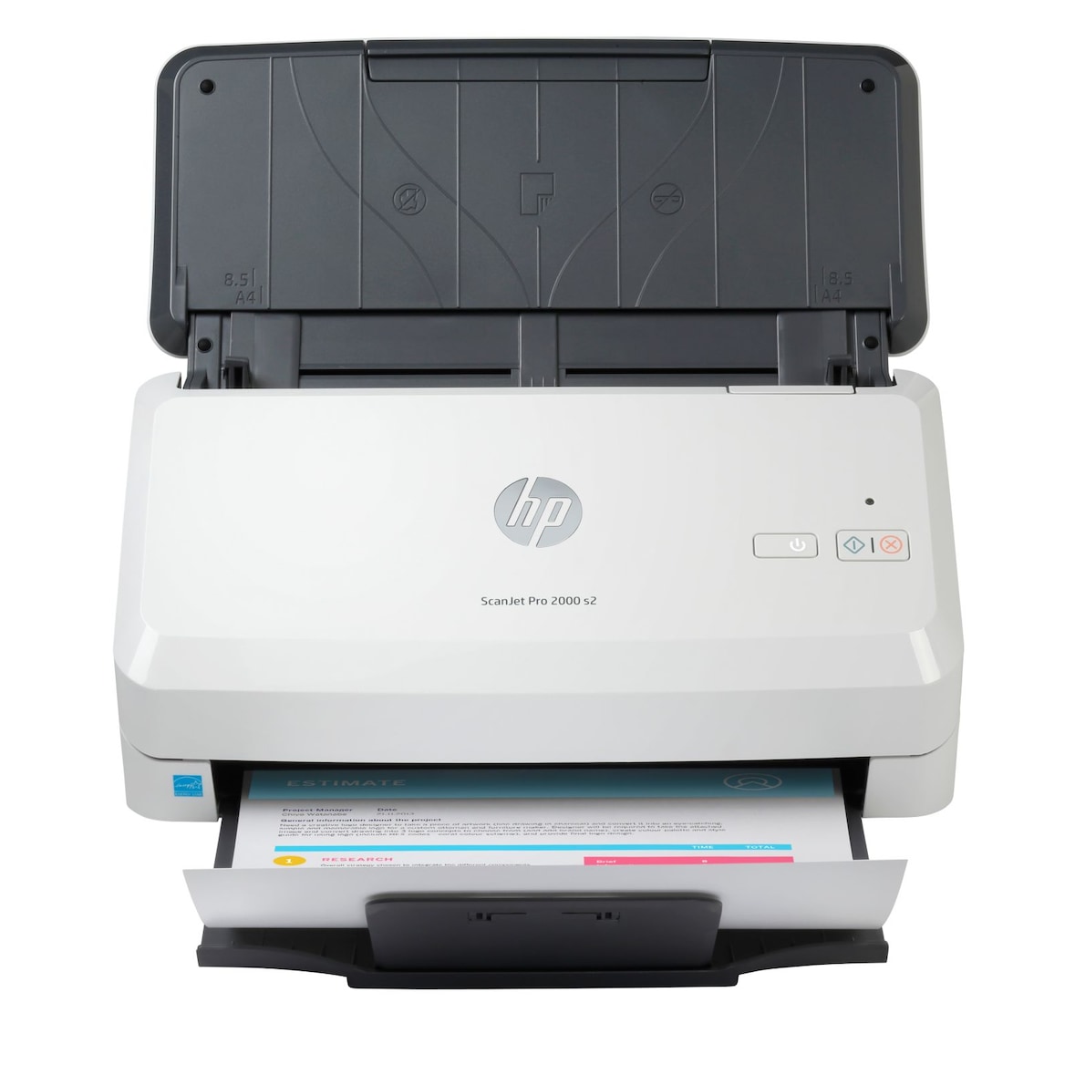 HP Scanjet Pro 2000 S2 Scanner 600 X 600 Dpi A4 Black, White (6FW06A)
